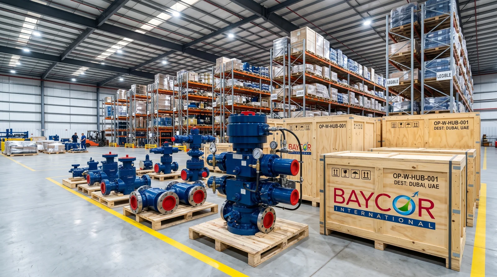 Gestione supply chain 3PL Baycor International, magazzino e distribuzione a Houston e soluzioni logistiche multimodali.
