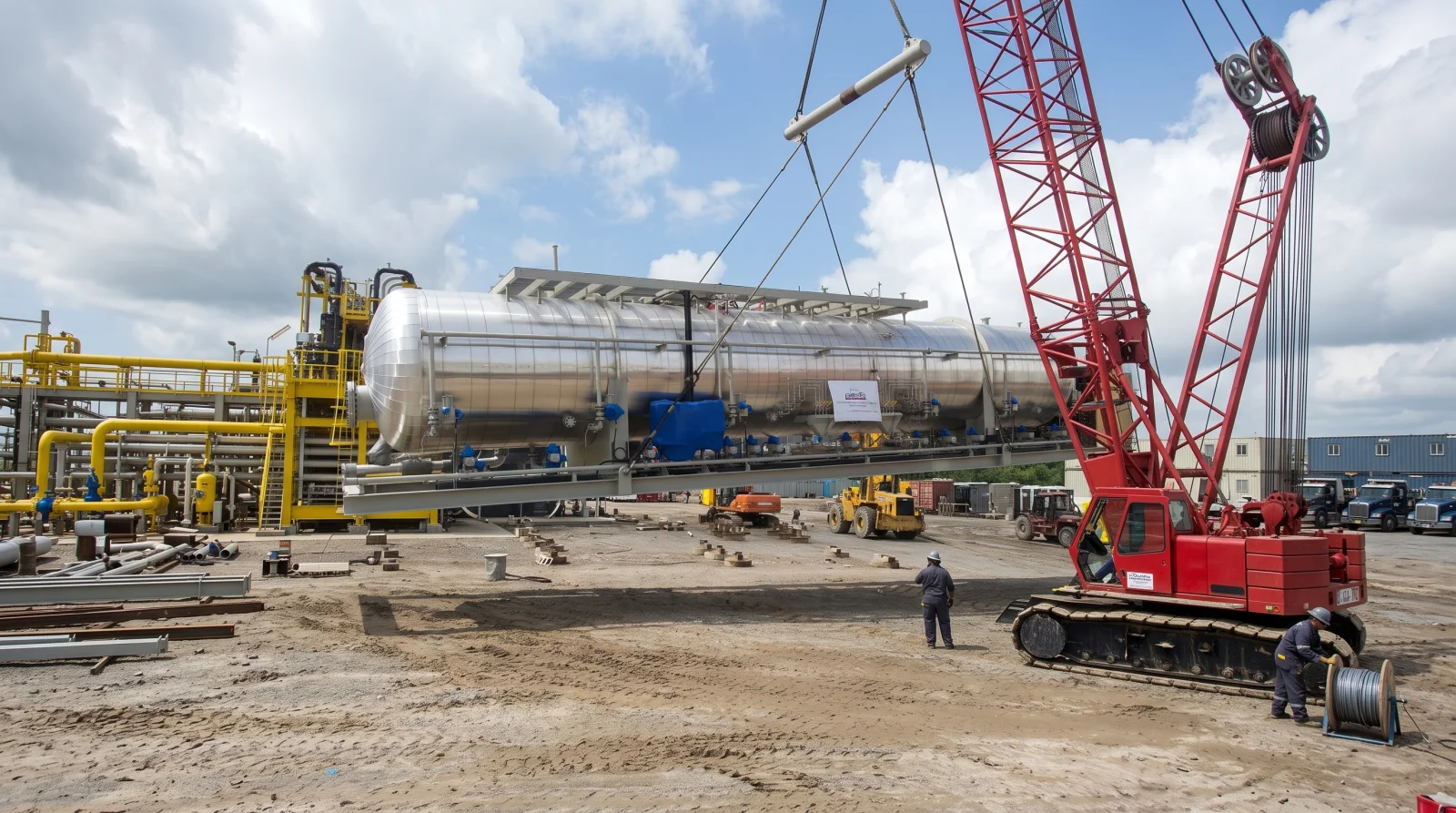 Logistica di progetto per carichi pesanti Baycor International, trasporti industriali eccezionali e studi di percorso.