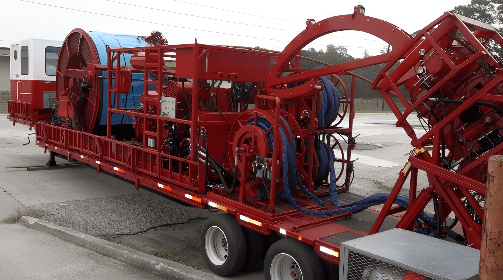 Coiled Tubing Unit Transport
