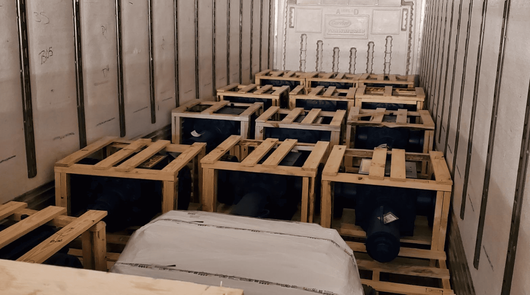 Industrial Oilfield Valves Shipping