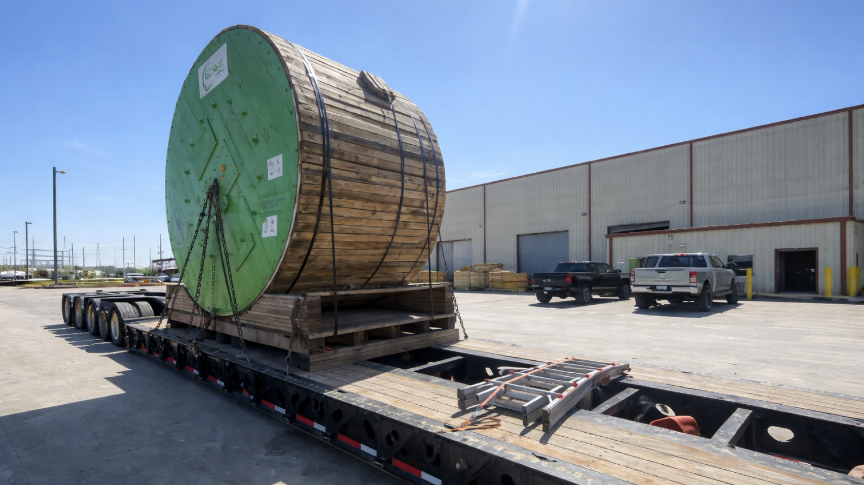 Oversized Industrial Cable Reel
